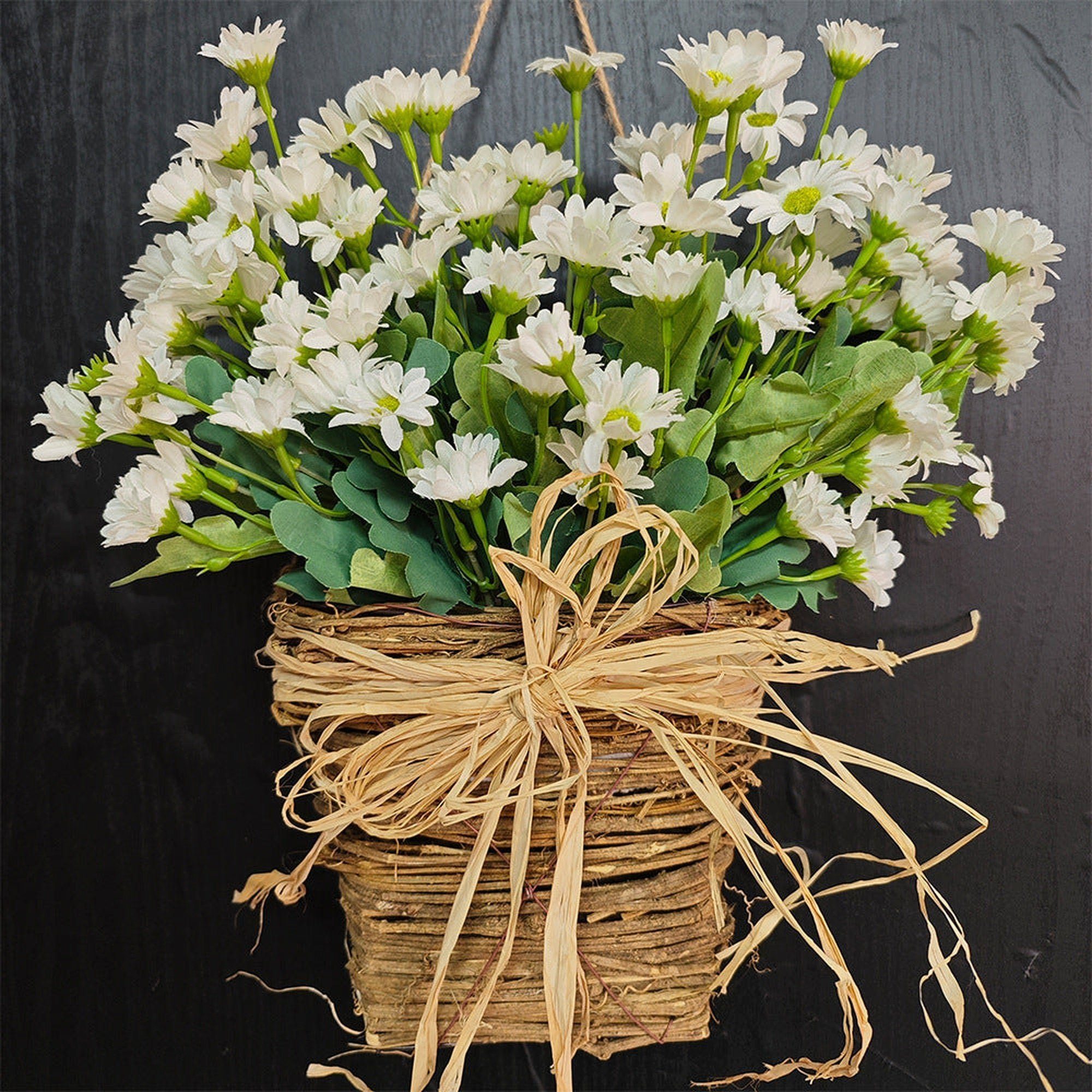 AUKUU Osterkranz Frühlingsblumenkorb Frühlingsblumenkorb simulierter, Gänse günstig online kaufen