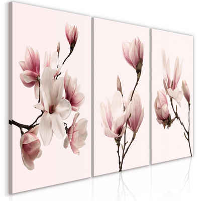 Artgeist Wandbild Spring Magnolias (3 Parts)