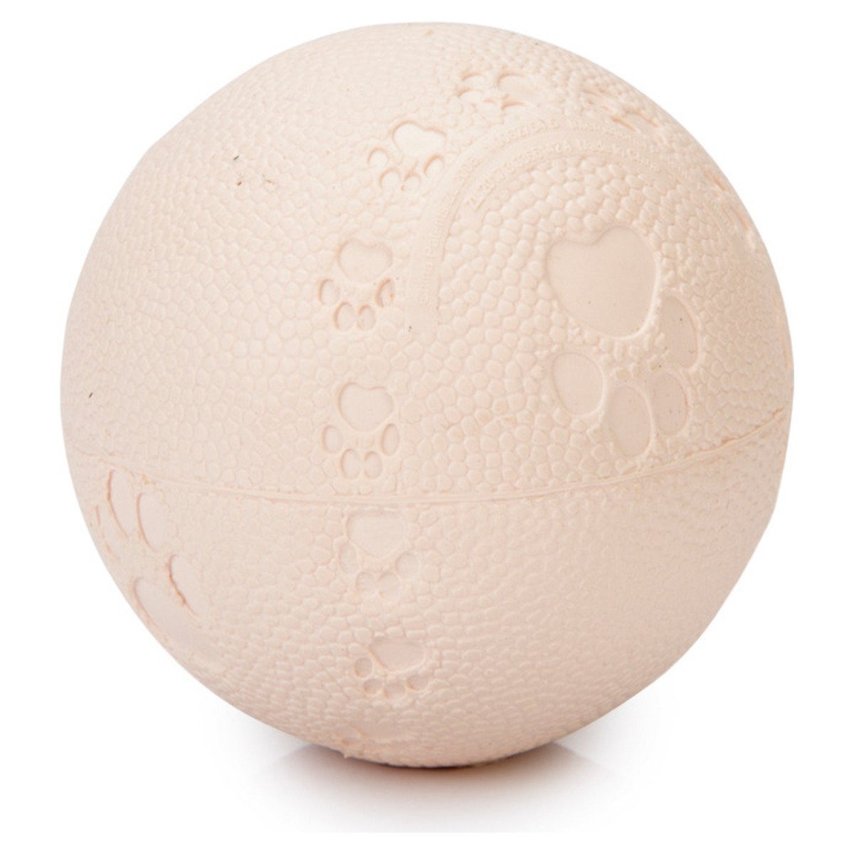 Beeztees Tierball Puppy Gummispielzeug Ball pink