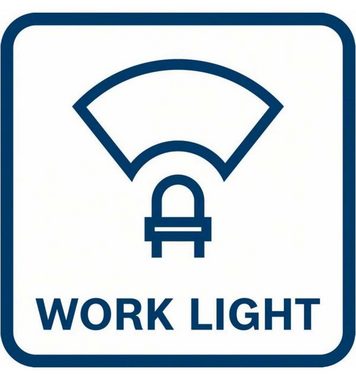Bosch Professional LED Arbeitslicht Akku-Leuchte GLI 18V-800, 360° drehbar, LED, Weiß, im Karton