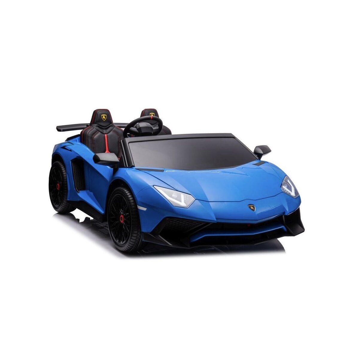 Wisam Elektro-Kinderauto Autobatterie Lamborghini XXL A8803 Blau 24V