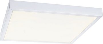 MeLiTec LED Deckenleuchte D64, warmweiß, LED, Panel, Leuchte, dimmbar, Wandleuchte, Deckenleuchte, Büroleuchte, 4200 Lumen, weiß, 60x60 cm