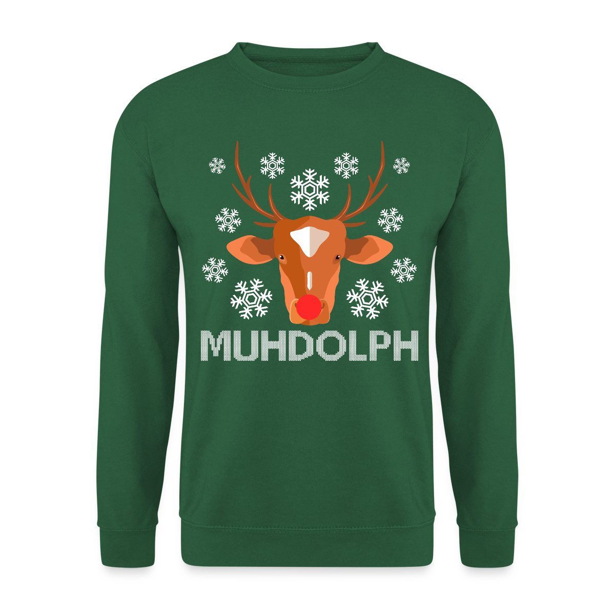 Sweatshirt Muhdolph Rentier Ugly Christmas Unisex Pullover