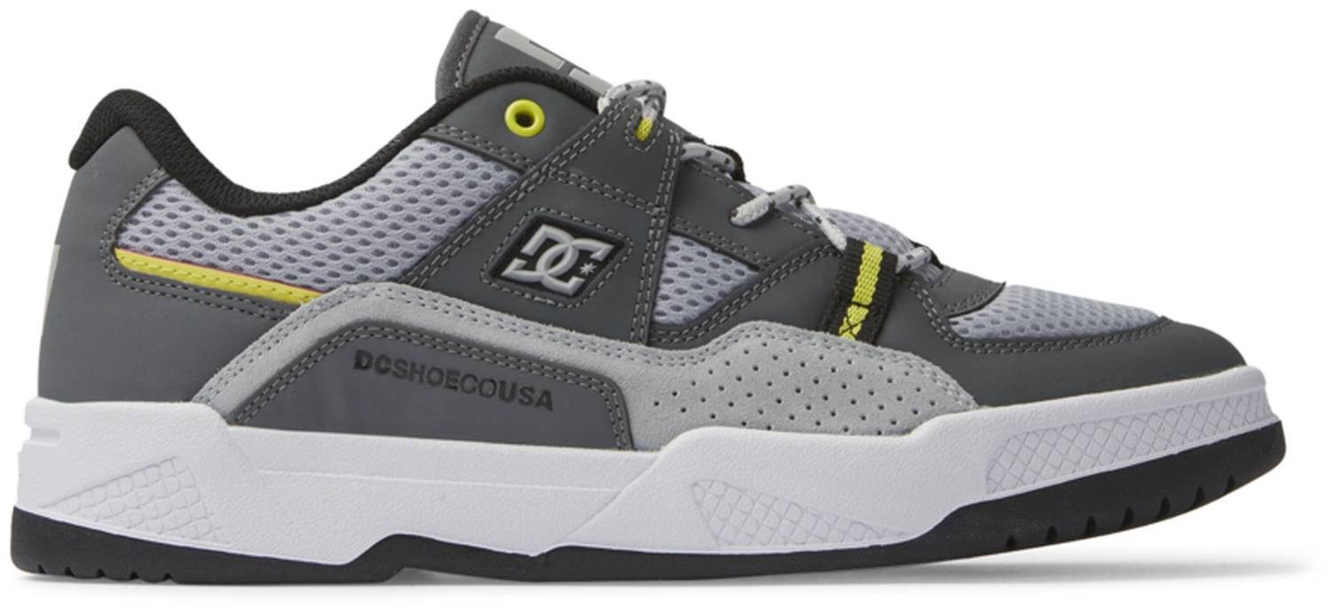 DC Shoes DC Shoes Construct White/Grey/Yellow Sneaker