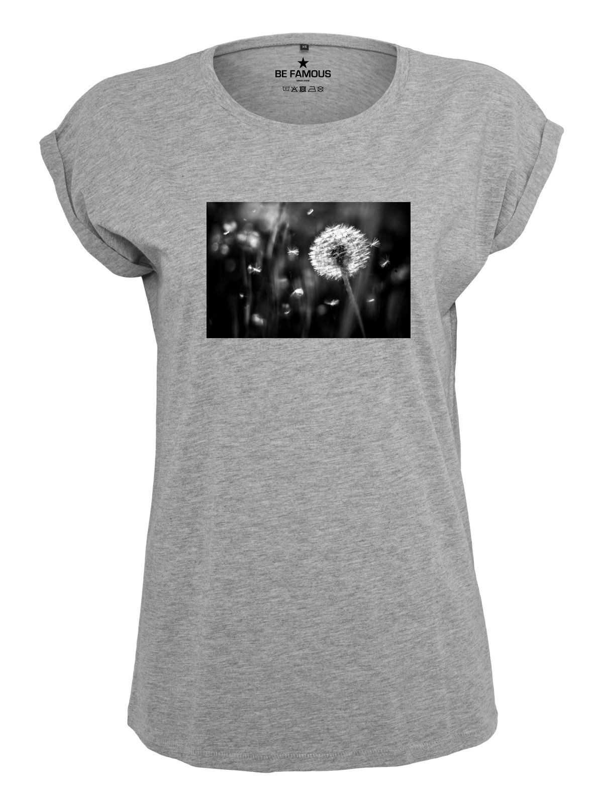 Be Famous Print-Shirt Classic Roll Up günstig online kaufen