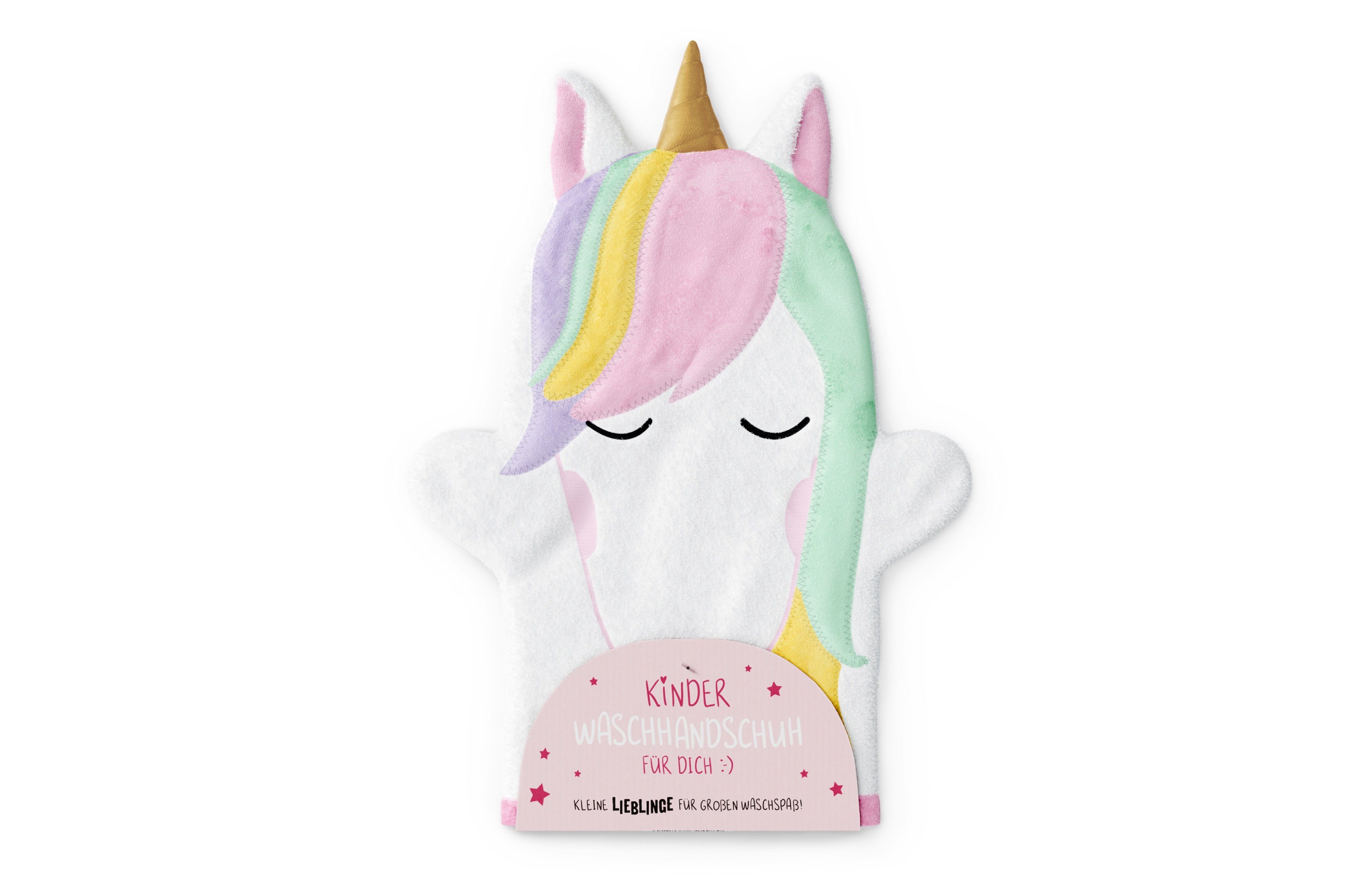 La Vida Waschhandschuh Kinder Waschlappen Waschhandschuh la vida Geschenk für Dich Auswahl