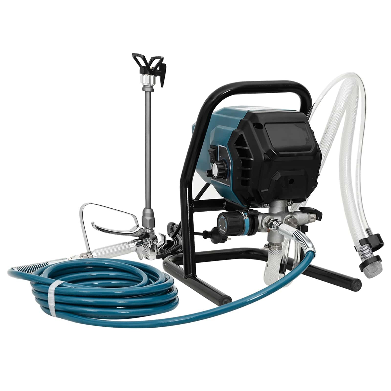 vidaXL Farbsprühpistole Airless-Farbspritzgerät 7,6 m Schlauch 220V 1,5 L/min 200 Bar, 1-tlg.