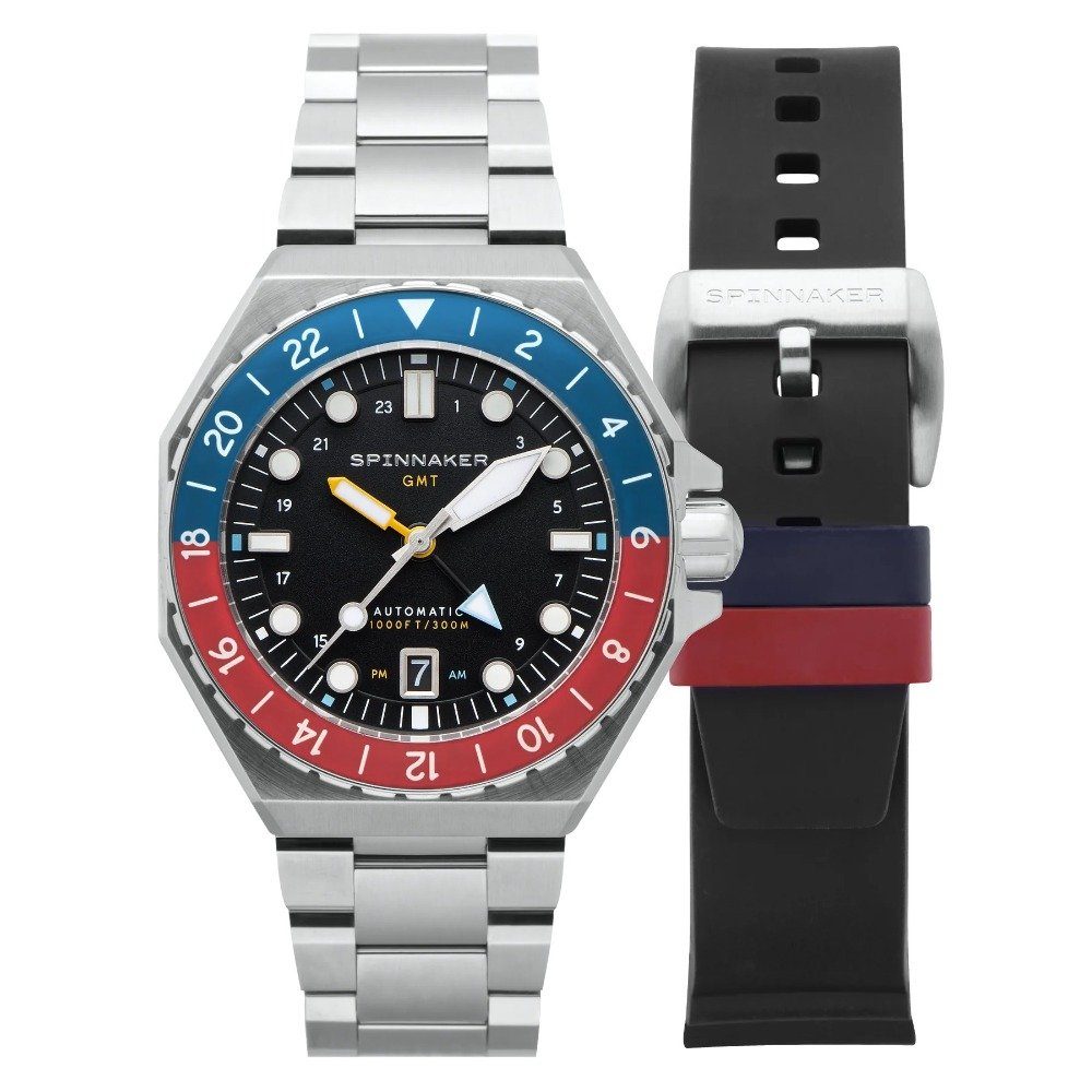 Taucheruhr Spinnaker SP-5119-44 Dumas Automatik GMT Herrenuhr