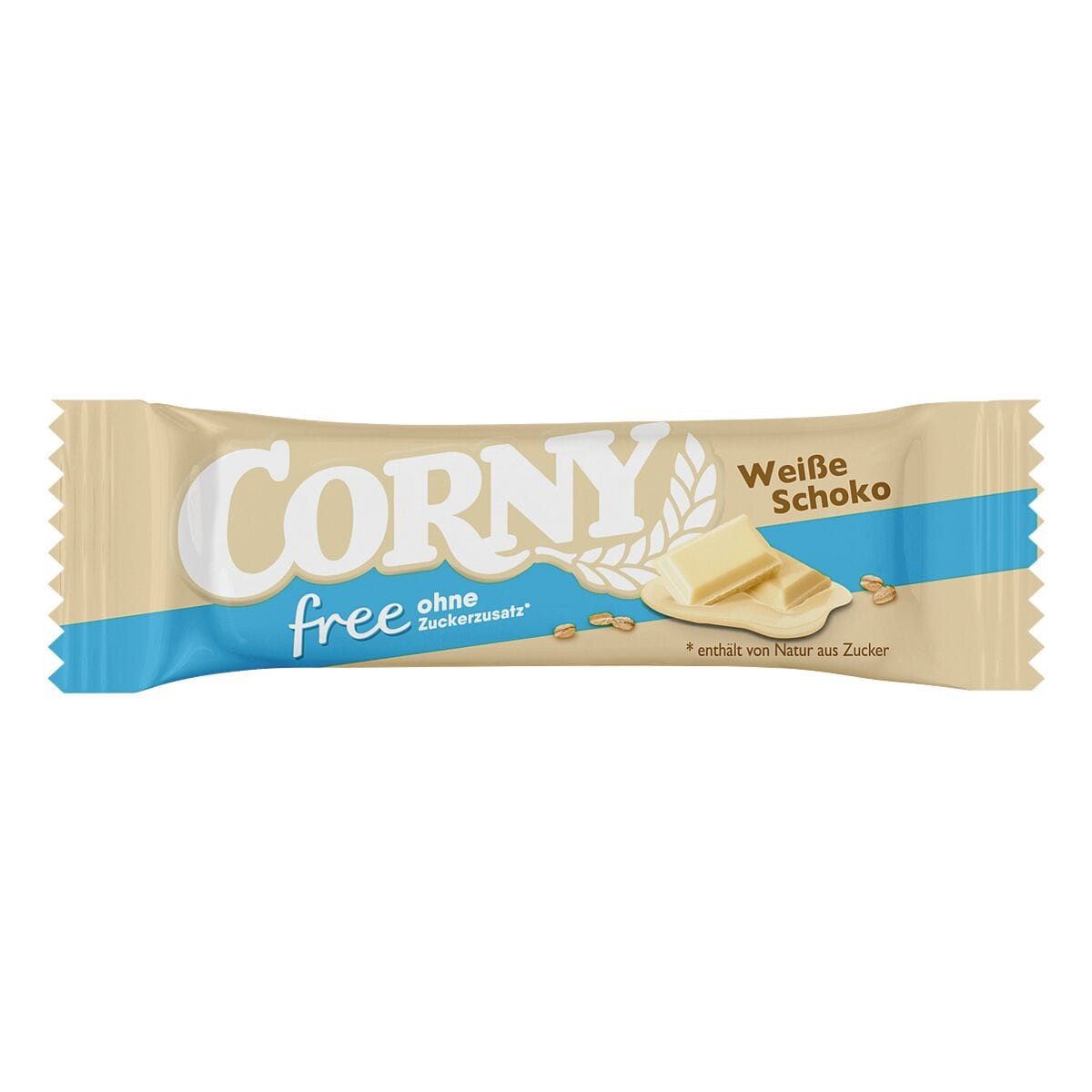 CORNY Riegel free Weiße Schoko, 6 Müsliriegel
