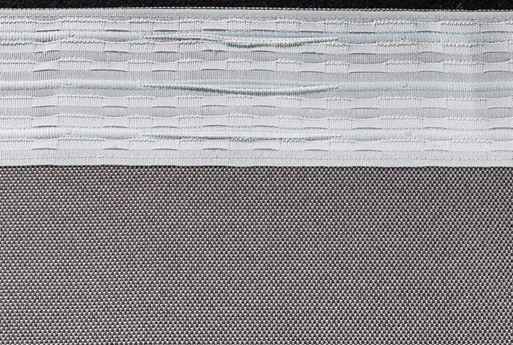 - rewagi, / Vorhang / mm Gardinenband, Verkaufseinheit: Meter Farbe: Gardine 5 L032, weiß Stehfalten, Breite:70