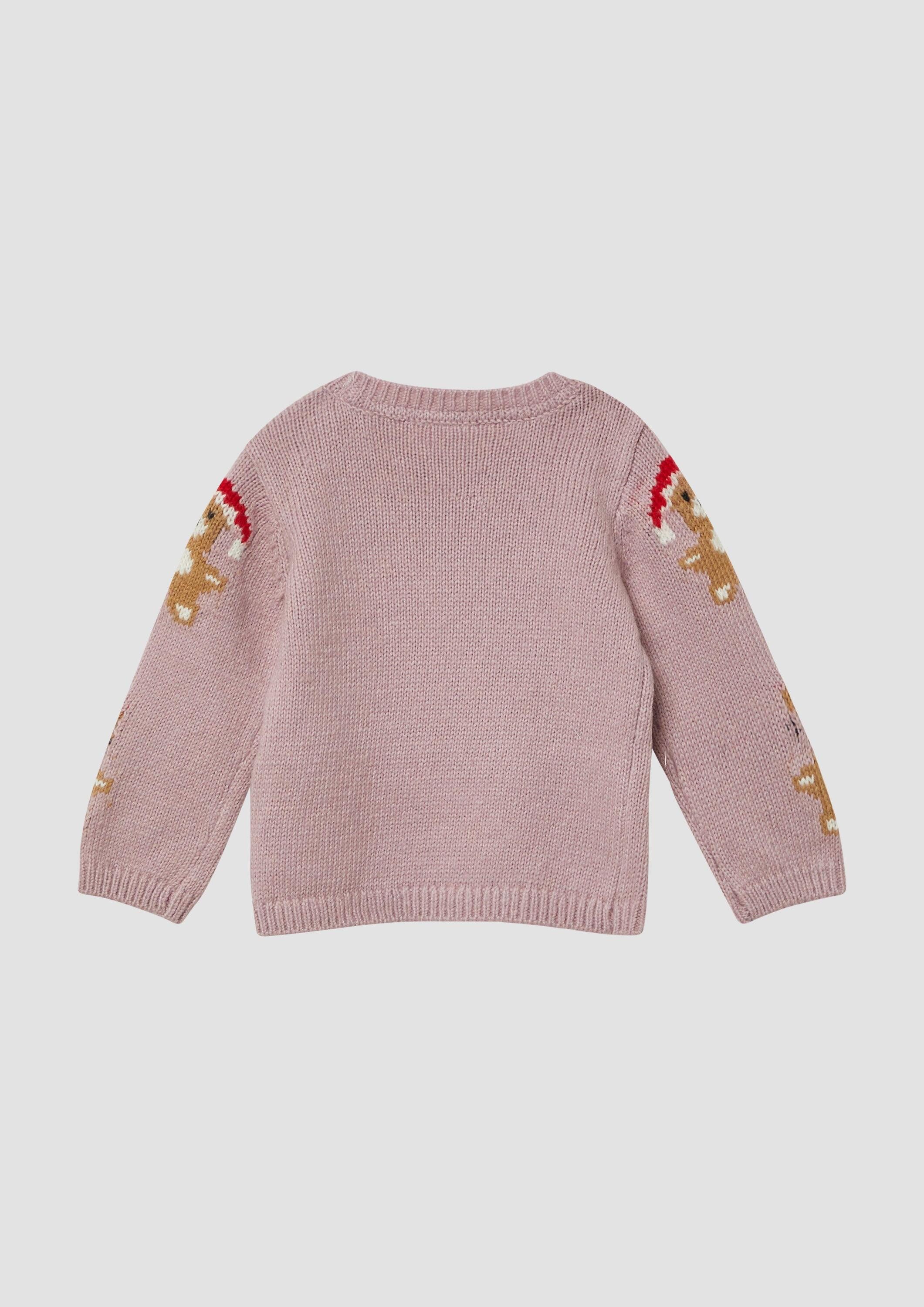 s.Oliver Longpullover Strickpullover Unisex Strickpullover mit Weihnachtsmotiven
