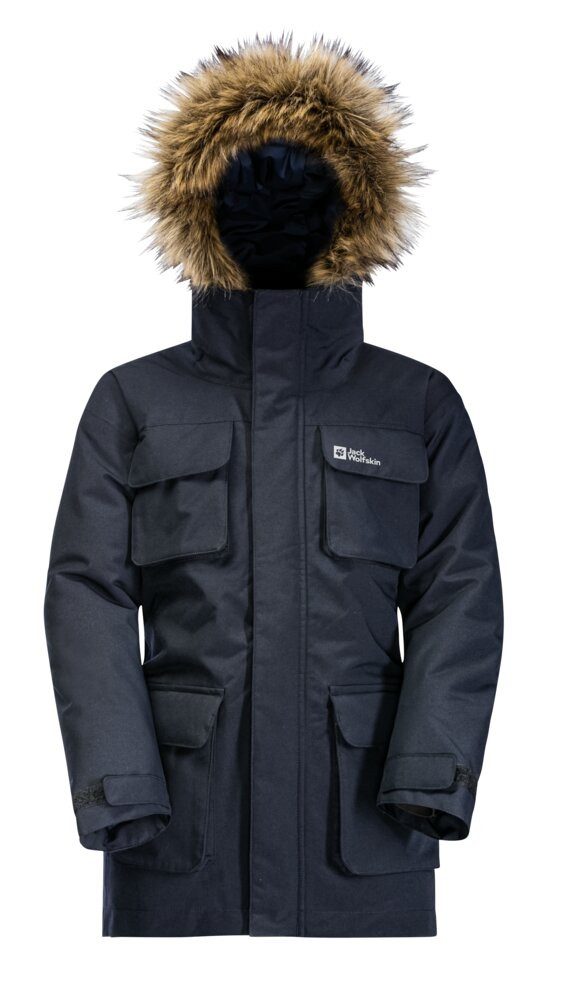 Winterjacke Glacier Peak Parka (wasserdicht, winddicht) nachtblau Kinder (164-176)