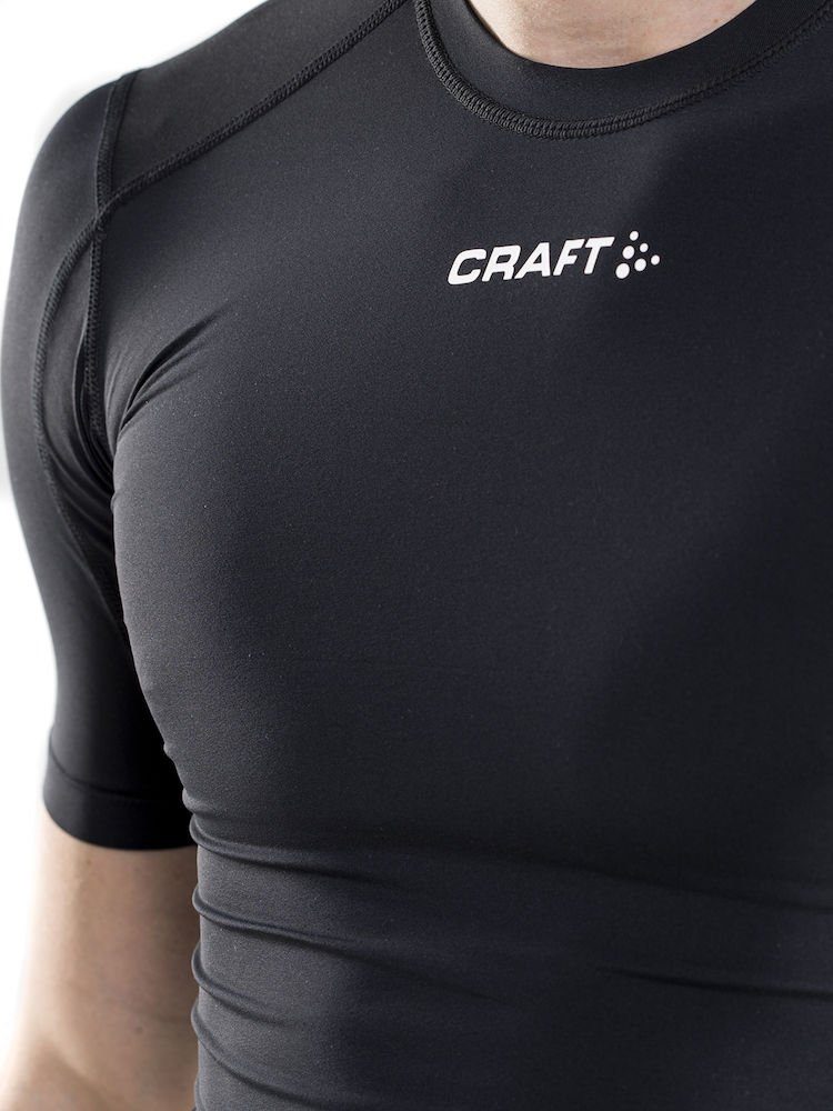 T-Shirt (enganliegend) Pro Control Unterwäsche schwarz Herren