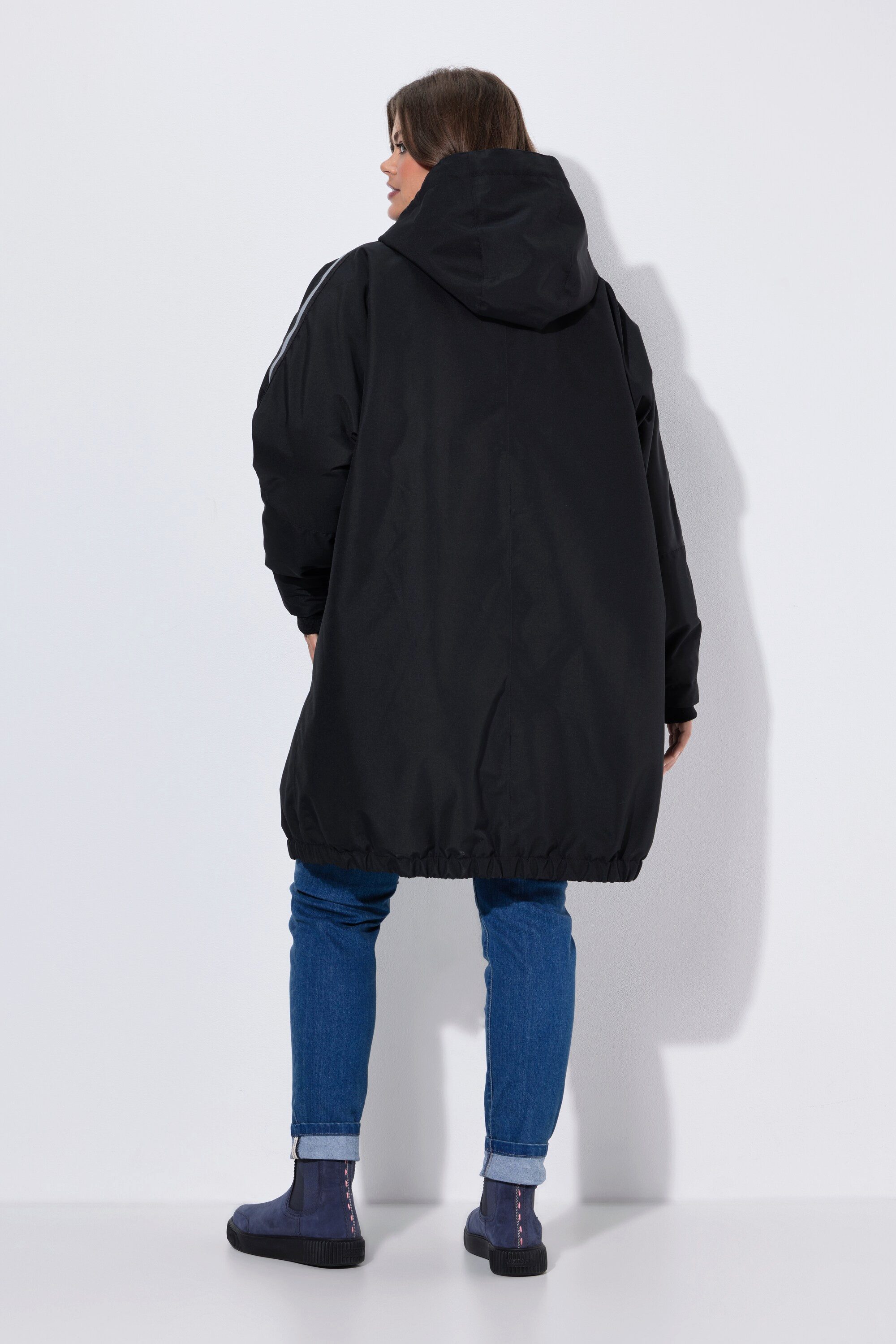 Laurasøn Funktionsmantel Funktionsjacke oversized Steppfutter Kapuze – Bild 3 von 4