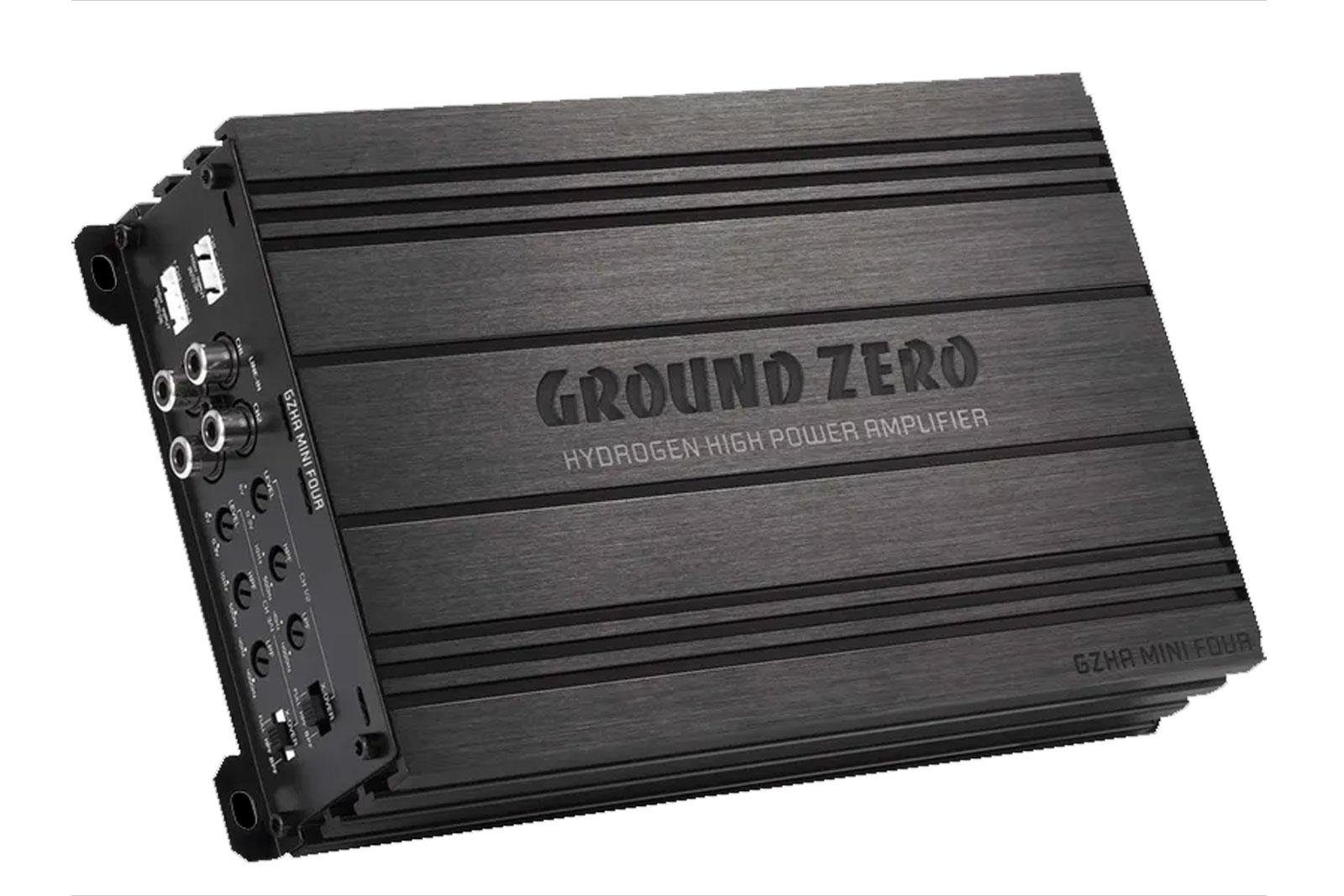 Ground Zero »GZHA MINI FOUR 4-Kanal Class D Kompaktverstärker Auto Endstufe  640 Watt« Audioverstärker online kaufen | OTTO
