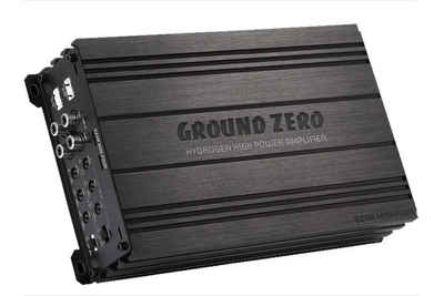 Ground Zero GZHA MINI FOUR 4-Kanal Class D Kompaktverstärker Auto Endstufe 640 W Audioverstärker
