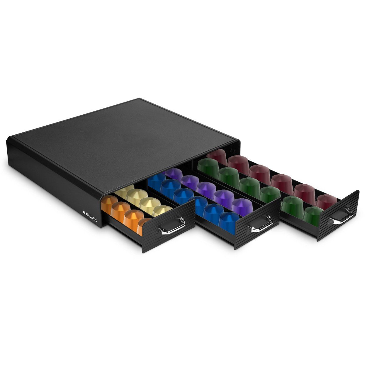 Navaris Kapselspender Kapselhalter Aufbewahrungsbox für Nespresso & CBTL Ka günstig online kaufen