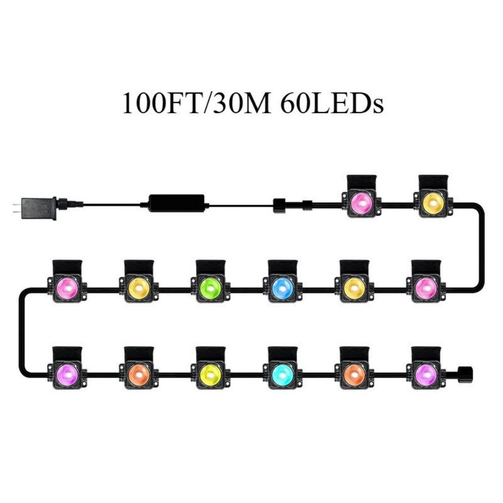 PRIISF LED-Streifen Permanente Außenbeleuchtung RGB Wasserdicht günstig online kaufen