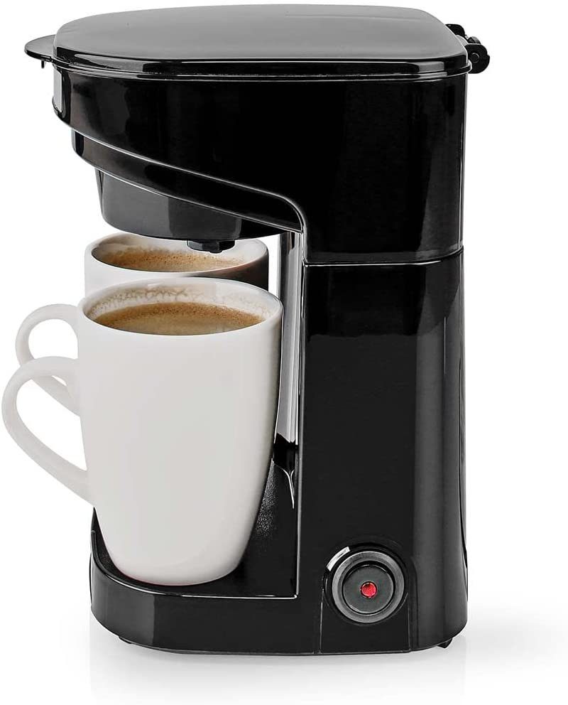 2 Dauer + Filter Coffee 1 Tasse 2x + Kaffeemaschine Kleine Nedis Tassen Reisekaffeemaschine -
