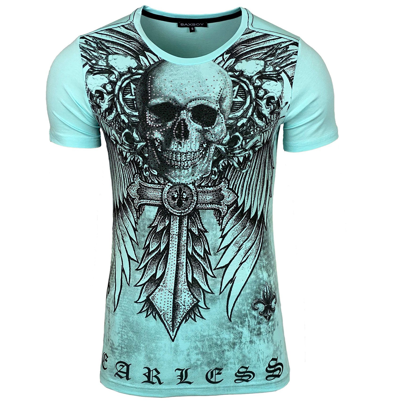 Baxboy T-Shirt Baxboy T-Shirt »BX2314« Rundhals günstig online kaufen