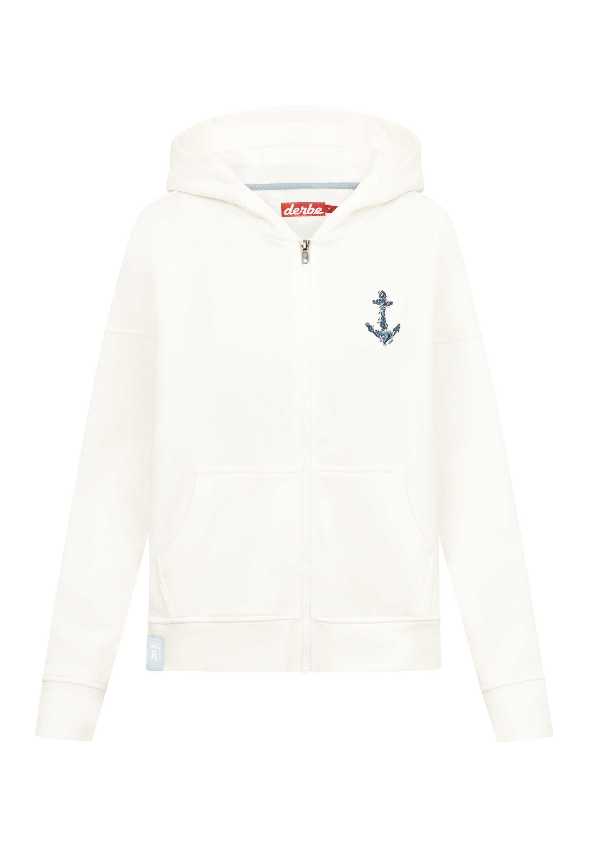 Derbe Kapuzensweatjacke