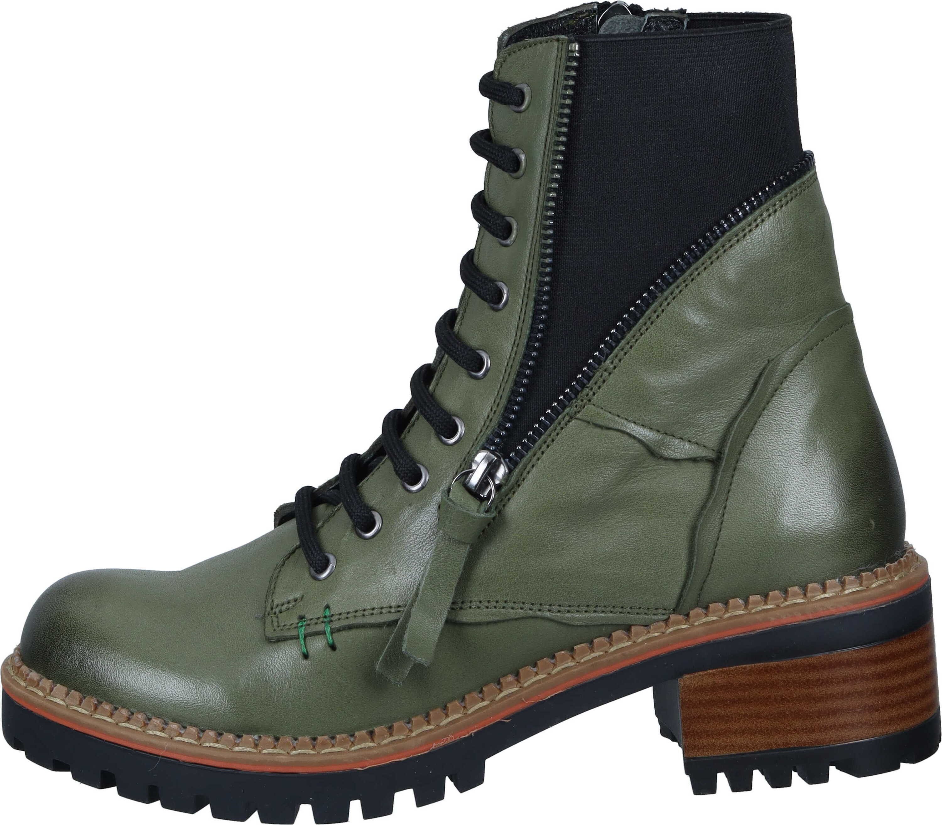 Manitu Stiefeletten Schnürstiefelette mit Gummizug günstig online kaufen