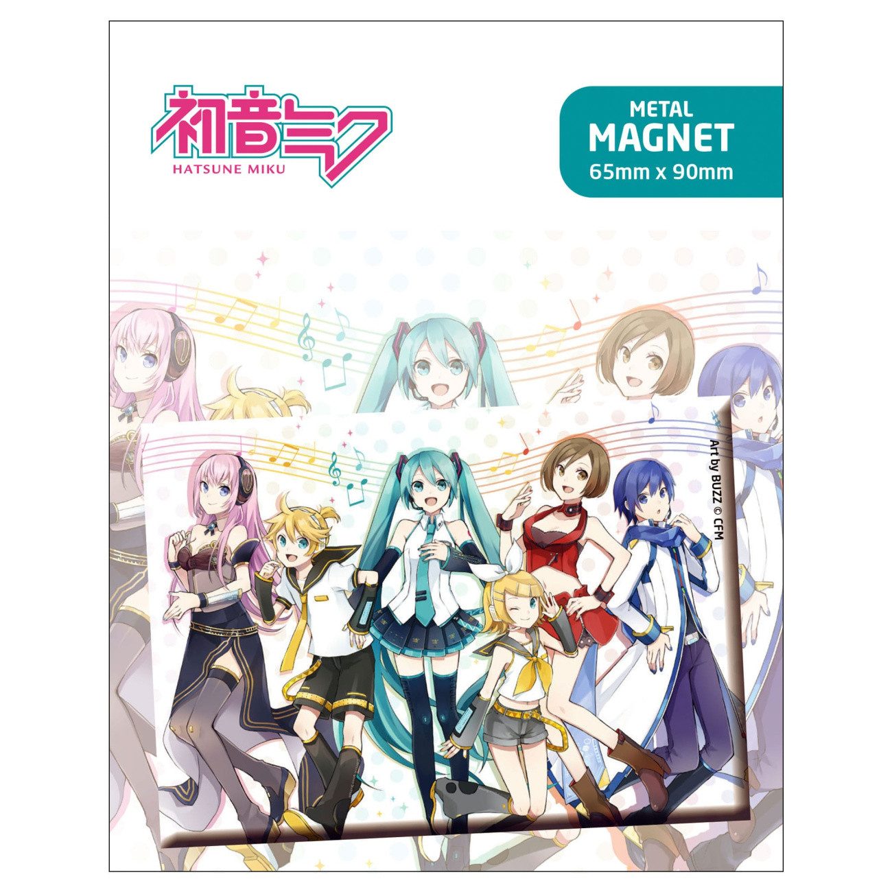 POPbuddies Magnet Hatsune Miku Magnet Hatsune Miku And Friends