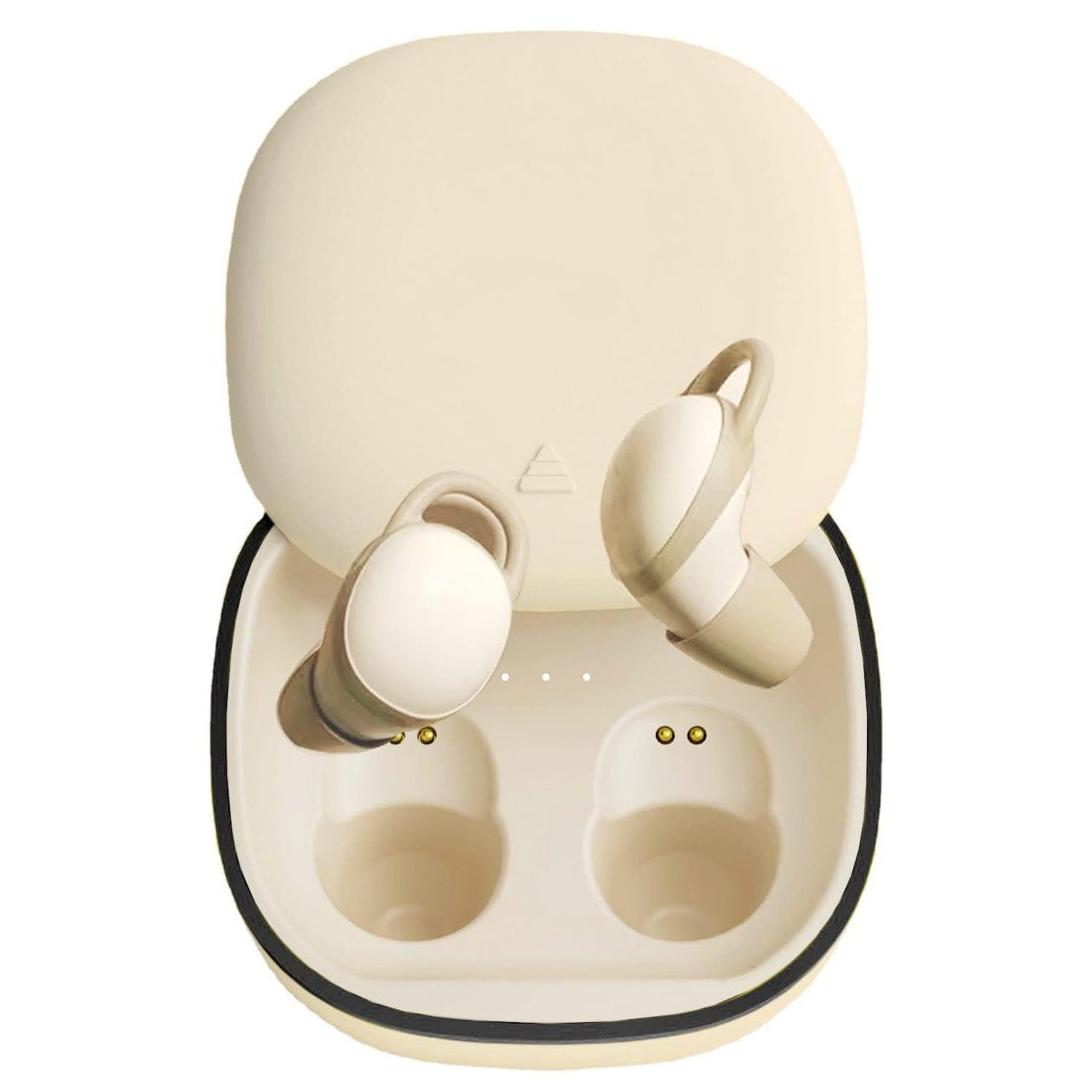 MAGICSHE Schlaf-Kopfhörer In-Ear-Kopfhörer (Geräuschreduzierung,Schnarchen unterdrücken) Beige