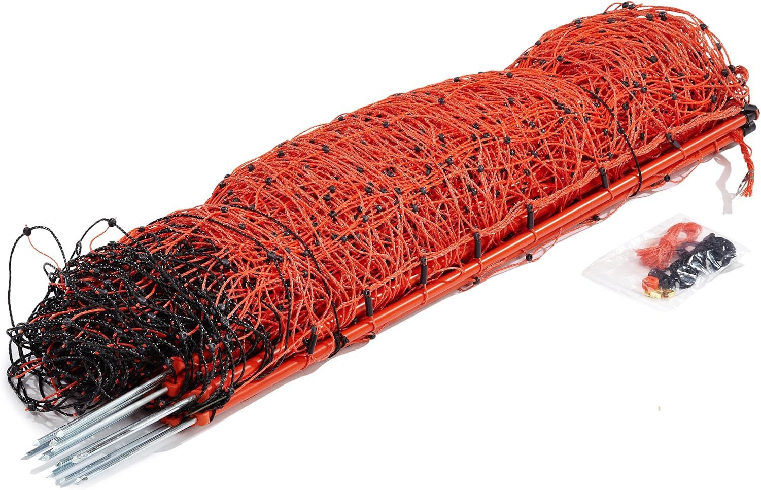 Kerbl Zaun OviNet Schafnetz 90 cm Einzelspitze orange, (1-St)