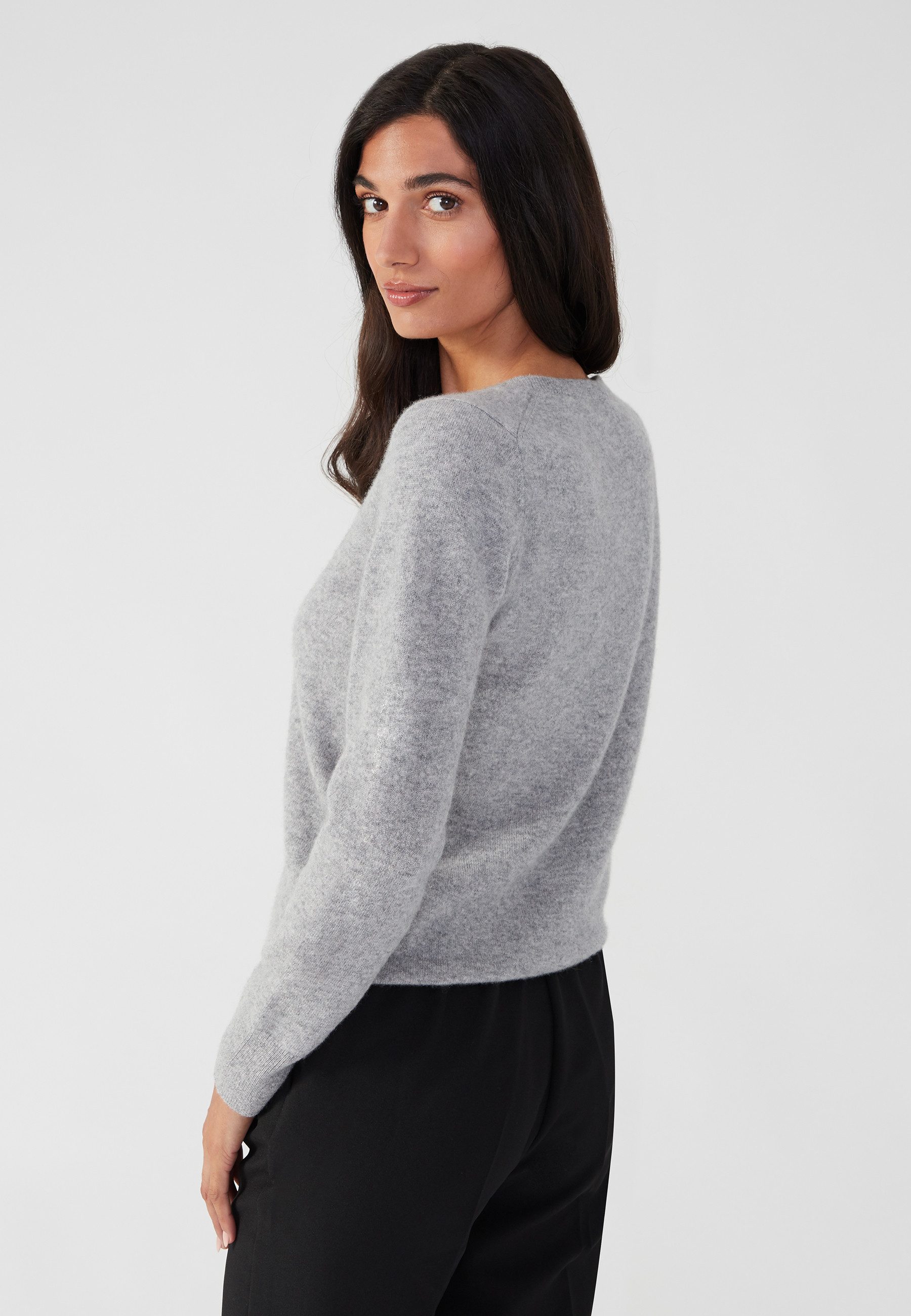 Style & Republic Kaschmirpullover Kaschmirpullover V-Neck Kaschmirpullover günstig online kaufen