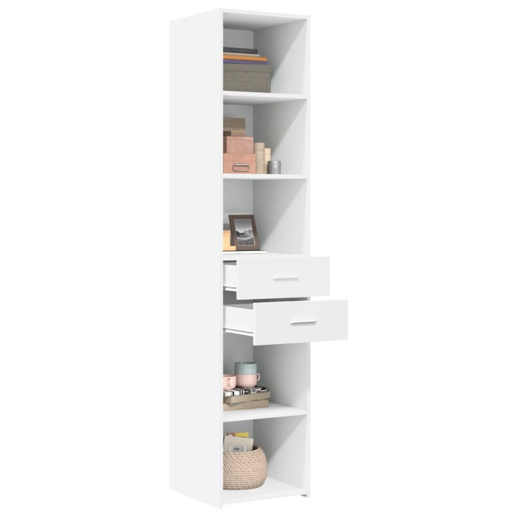 vidaXL Highboard Highboard Weiß 40x42,5x185 cm günstig online kaufen