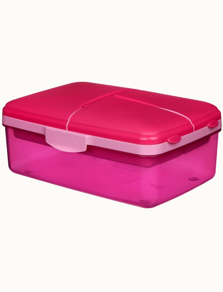 sistema Aufbewahrungsbox Sistema 1,5L Quaddie Lunchbox - Pink