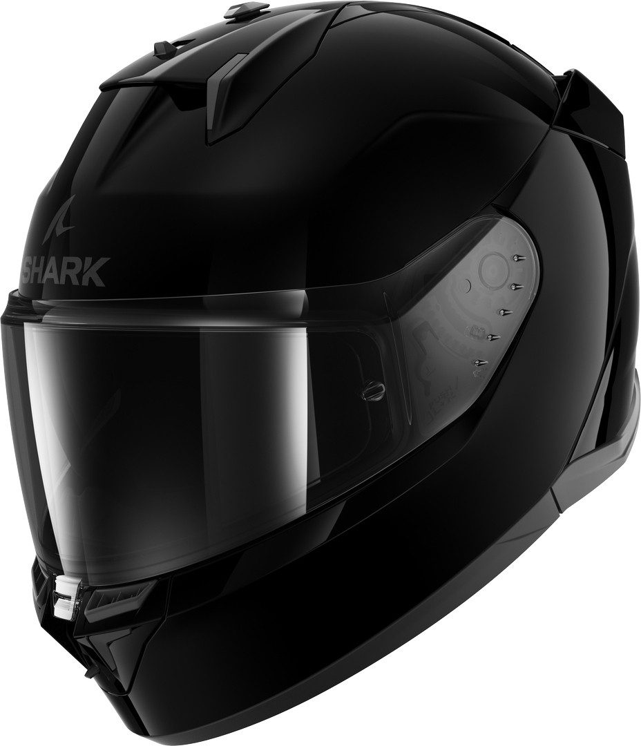 Shark Motorradhelm D-Skwal 3 Blank Helm, vorbereitet für Kommunikationssystem,geeignet für Brillenträger,P