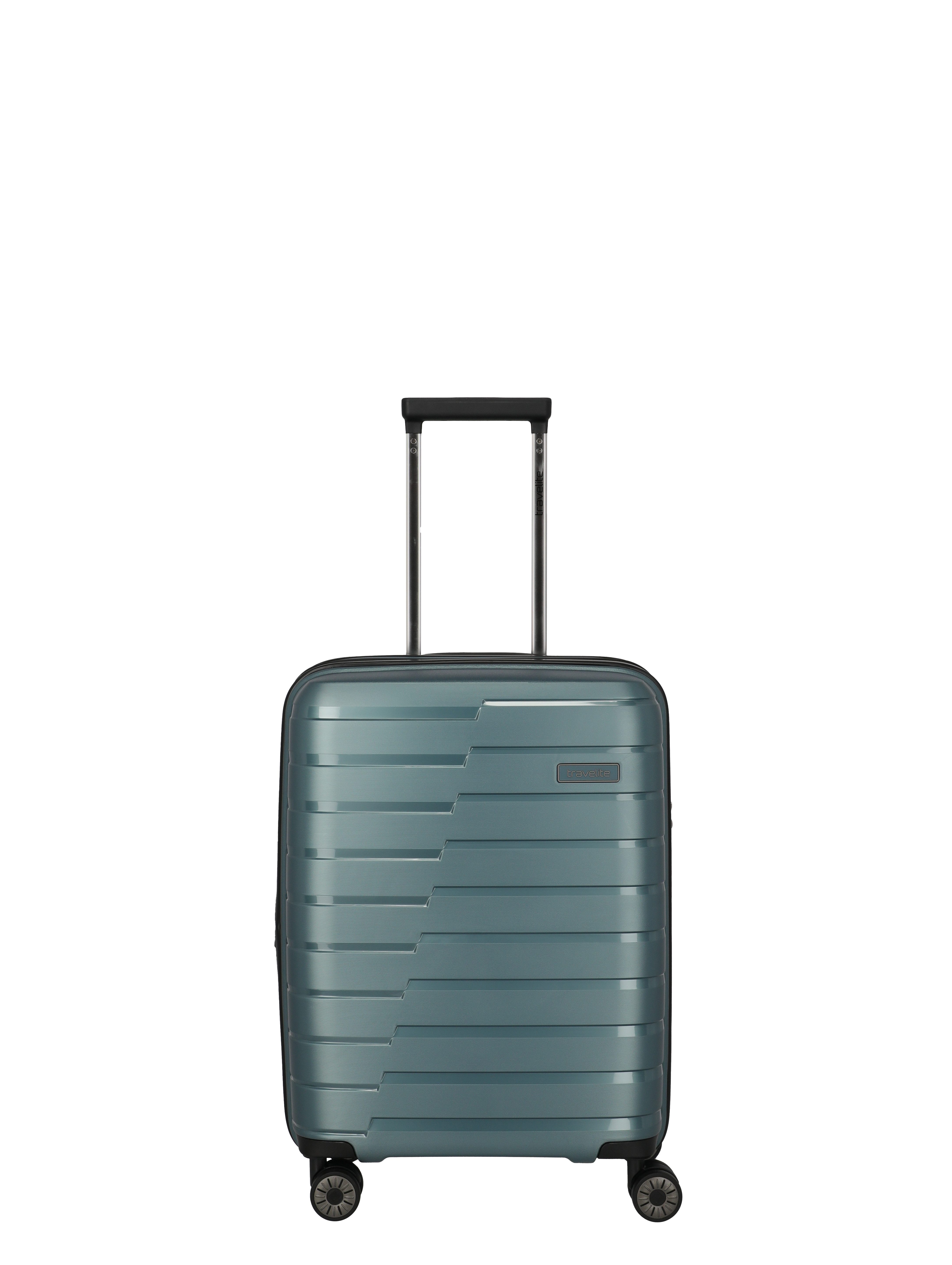 travelite Trolley AIR BASE Reisekoffer Hartschale, 4 Rollen, kratzresistenter Oberfläche und cleverer Innenaufteilung