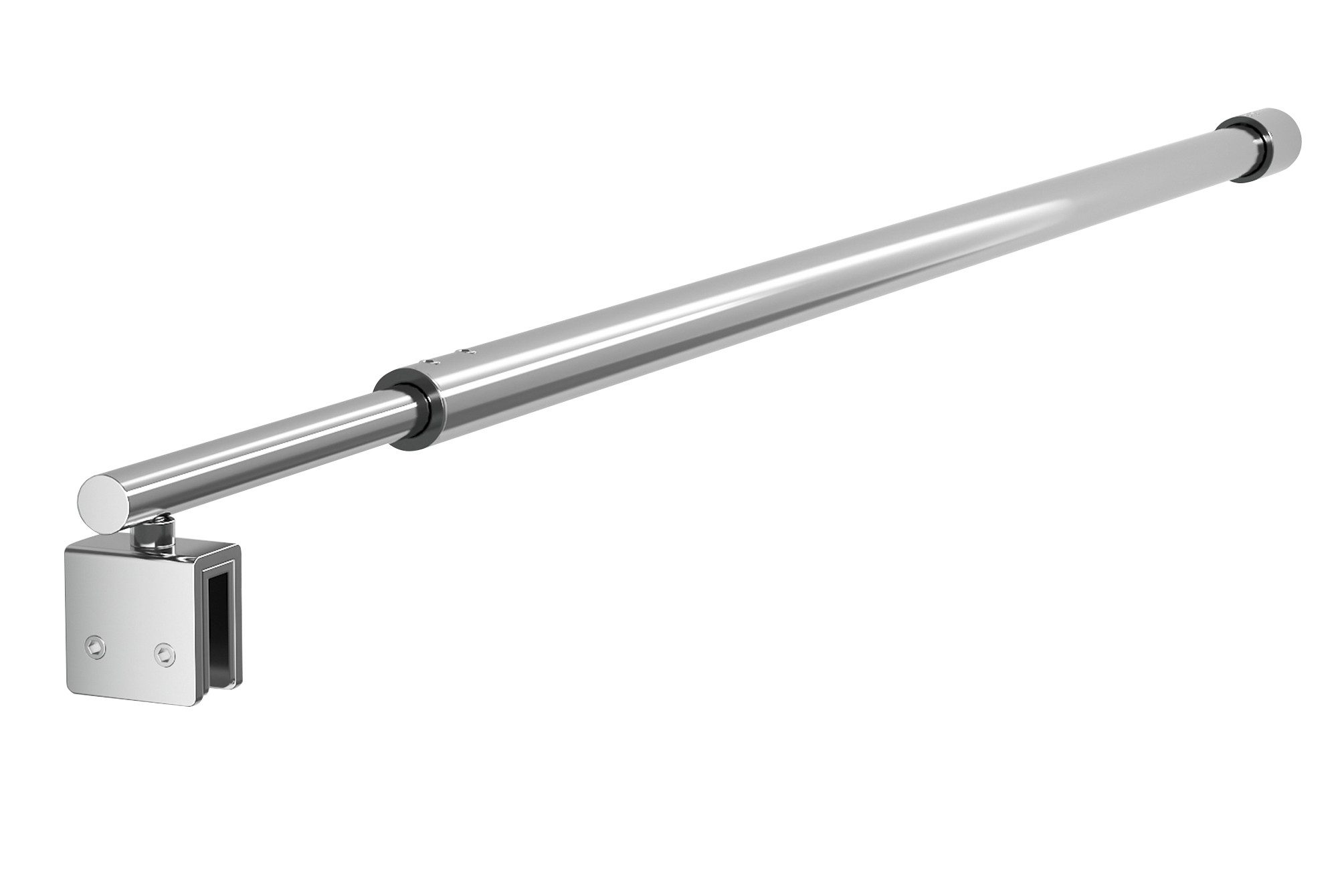 Boromal Duschwand-Stabilisationsstange Stabilisator für 8-10mm Duschwand günstig online kaufen