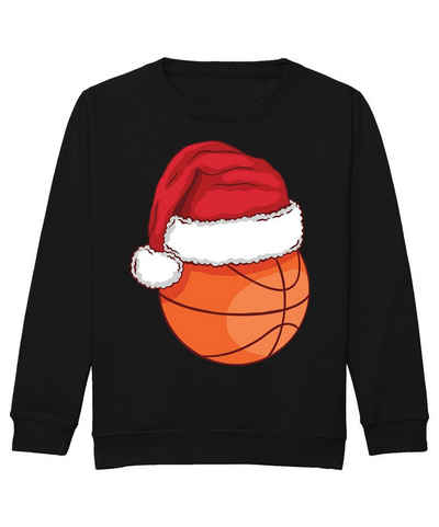 Quattro Formatee Sweatshirt Basketball Weihnachten Basketballspieler Geschenk Kinder Pullover (1-tlg)