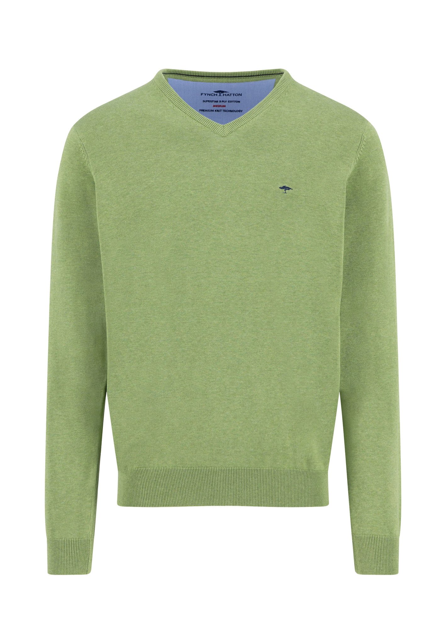FYNCH-HATTON Strickpullover V-Neck, Superfine günstig online kaufen