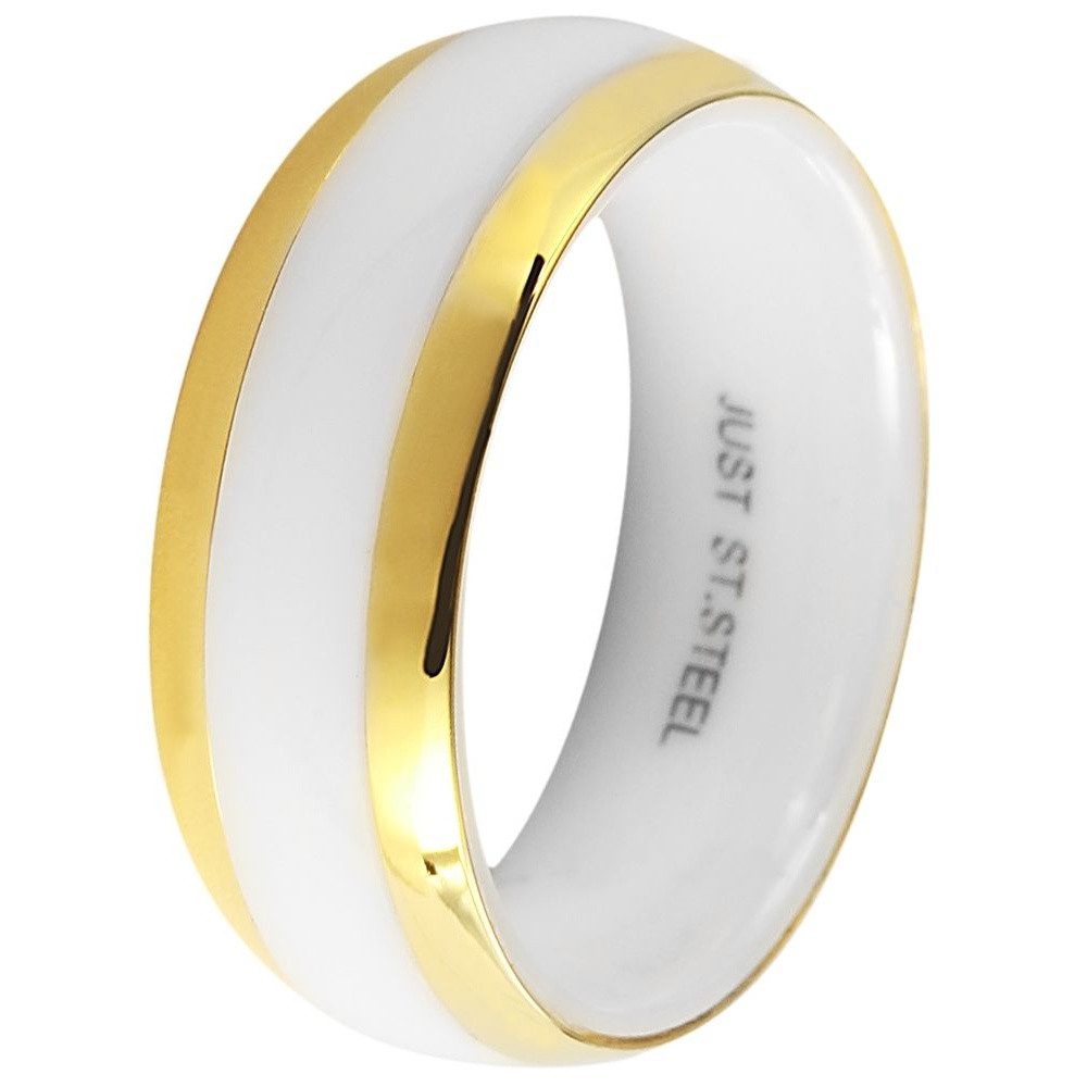 Adelia´s Fingerring Damen Ring aus Edelstahl