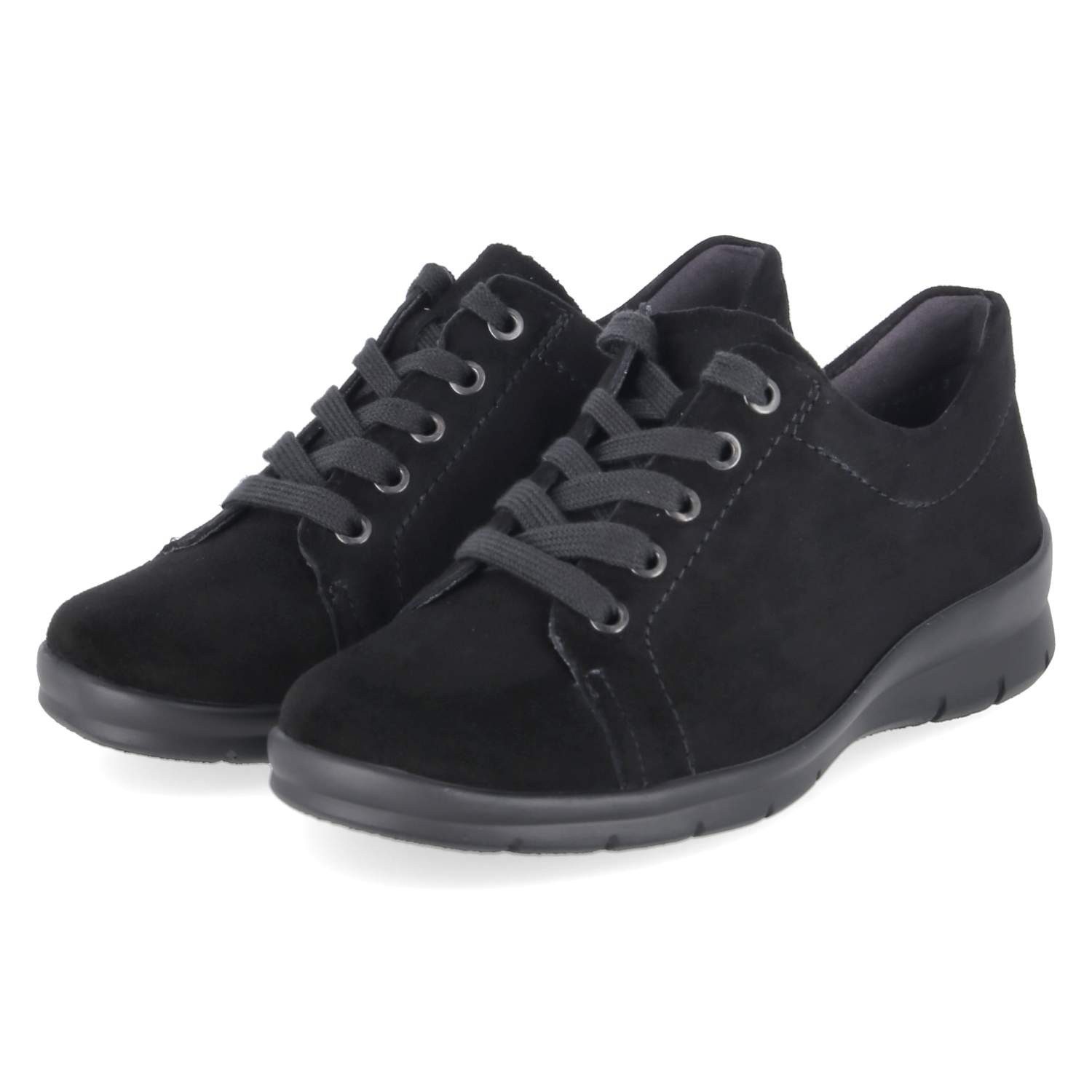 Semler Semler X2015042/001 SP Damen Rauleder black Schnürschuh