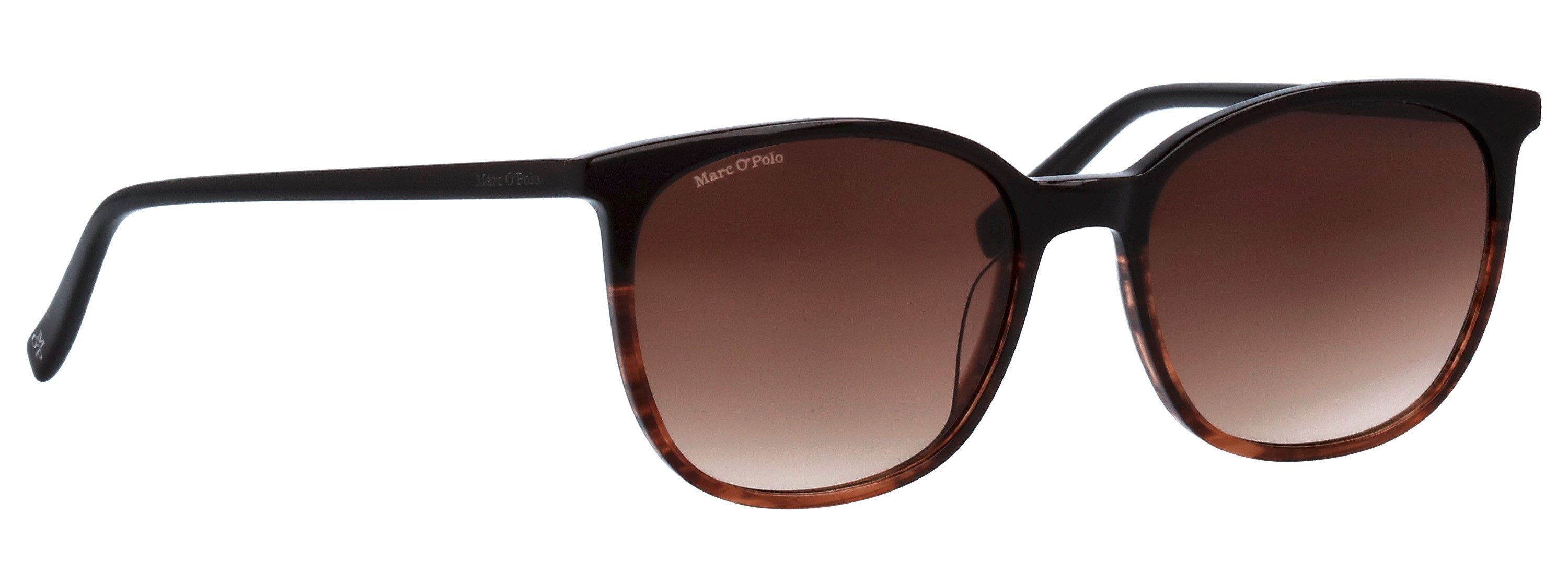 Marc O'Polo Sonnenbrille Modell 506188 Form Feminin, Logoschriftzug auf Bügel, Kunststofffassung