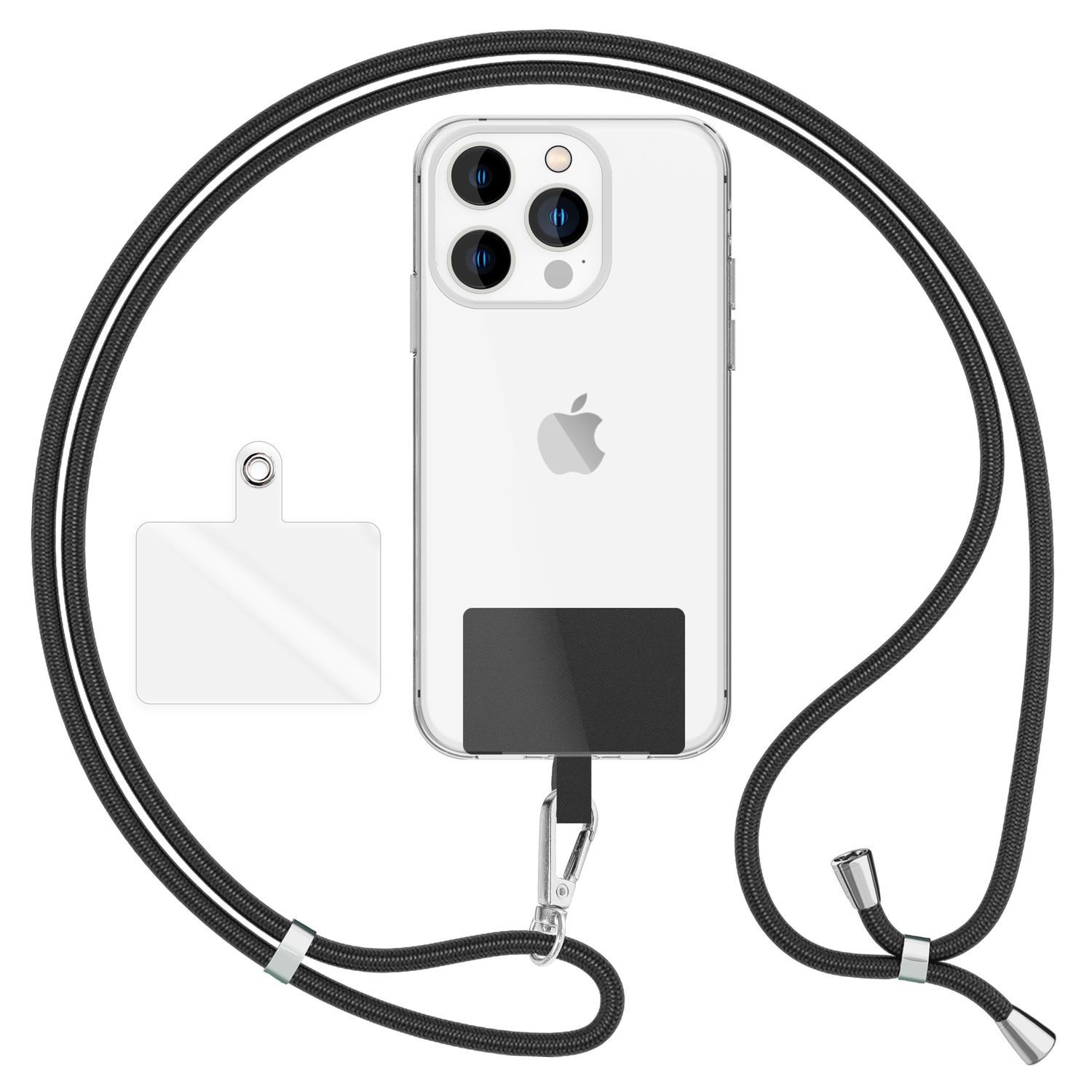 Nalia Handykette Universal Smartphone, Fashion Lanyard 160cm Verstellbar / Band für Handyhülle zum Umhängen