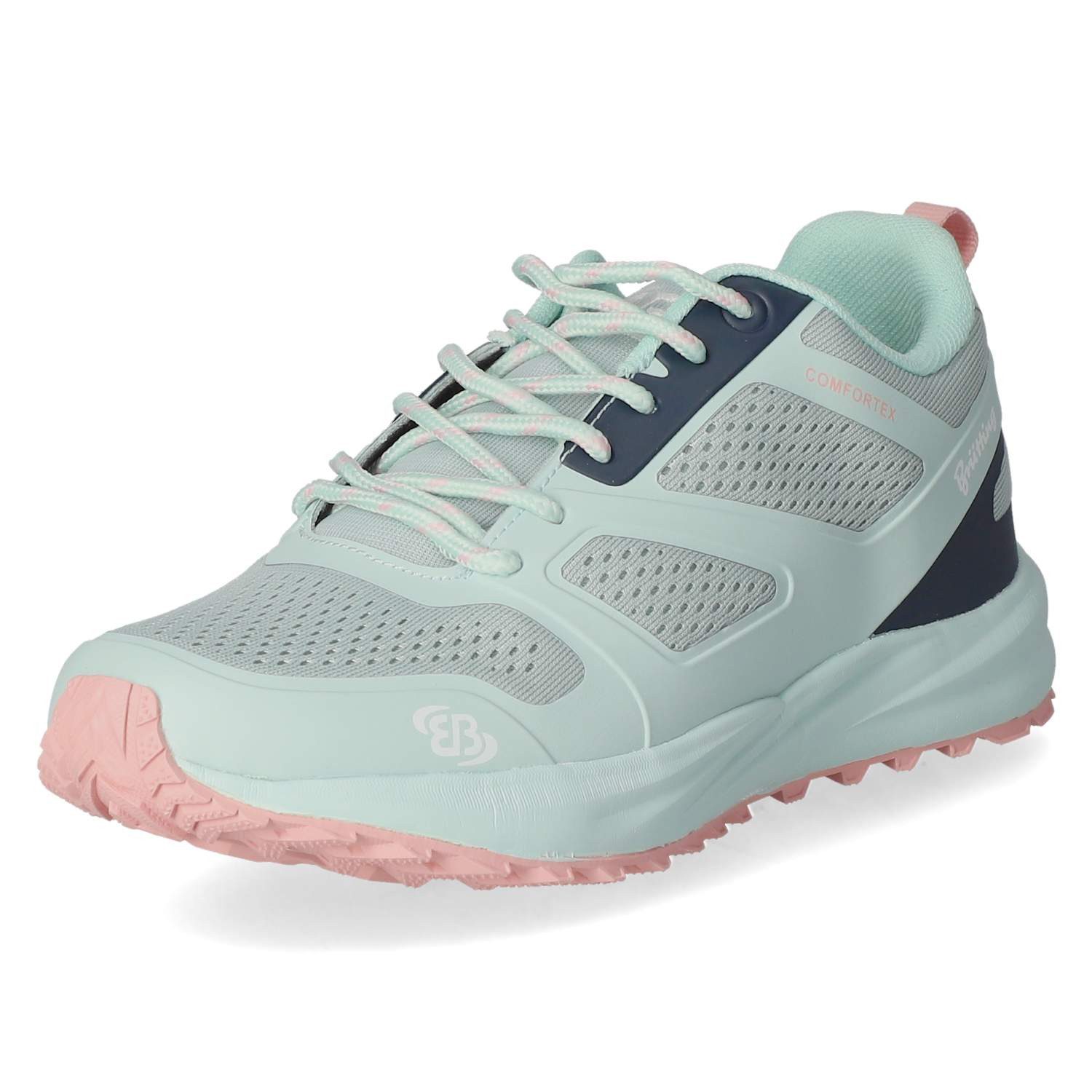 BRÜTTING Brütting 211544 Damen Textil & Synthetik grün-kombi Laufschuh günstig online kaufen