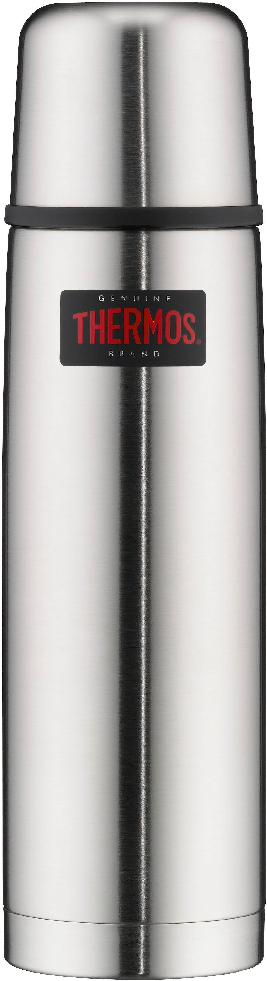 THERMOS Isolierkanne Light & Compact, 0,75 l, (1-St), aus bruchfestem Edelstahl
