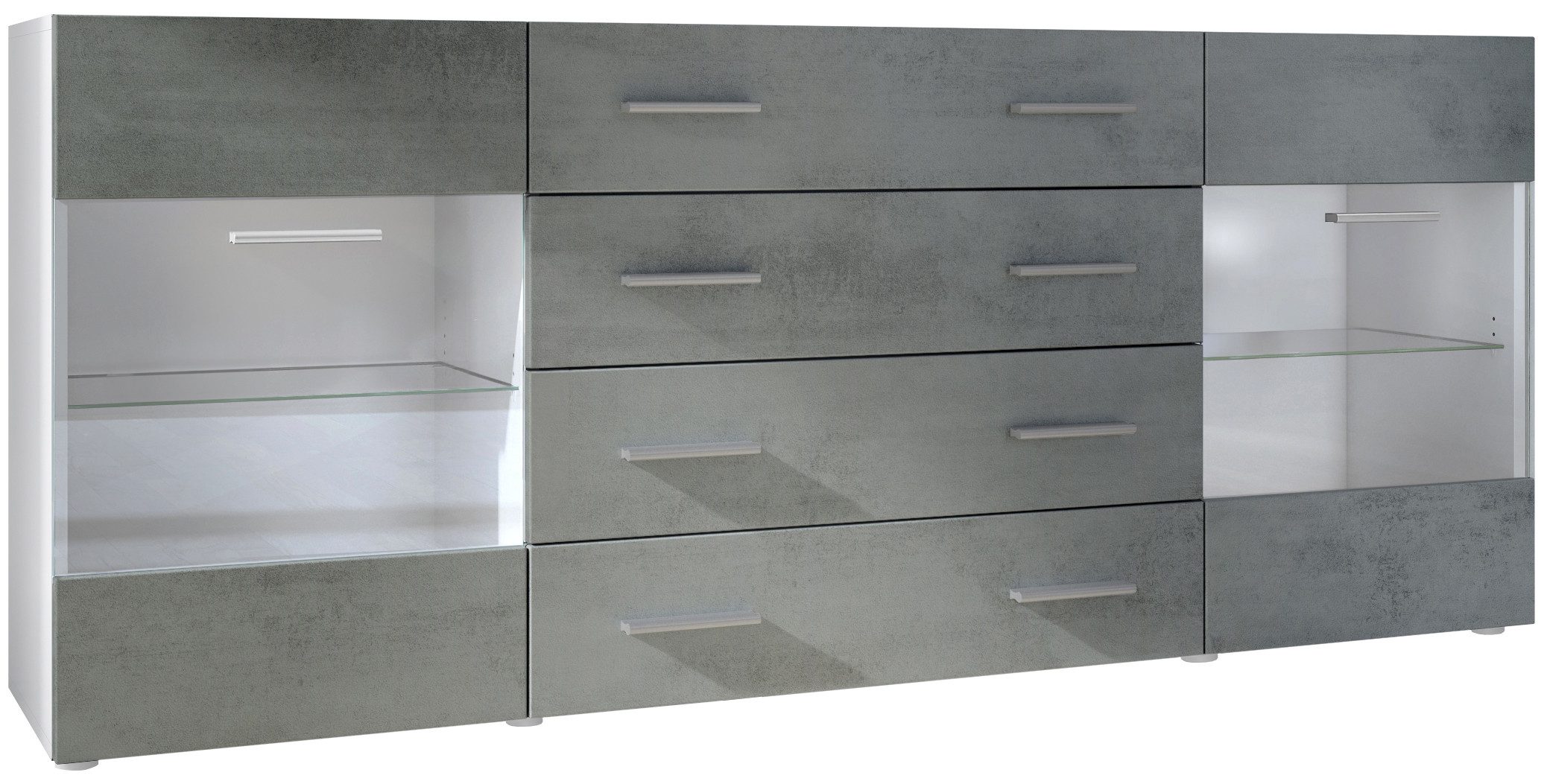 Vladon Sideboard Bari V2 (Kommode mit günstig online kaufen