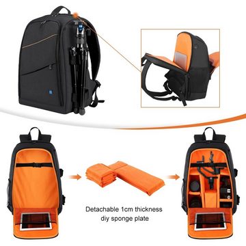 König Design Kameratasche Rucksack, Verstellbare Riemen Polsterung individuellen Komfort und Passform