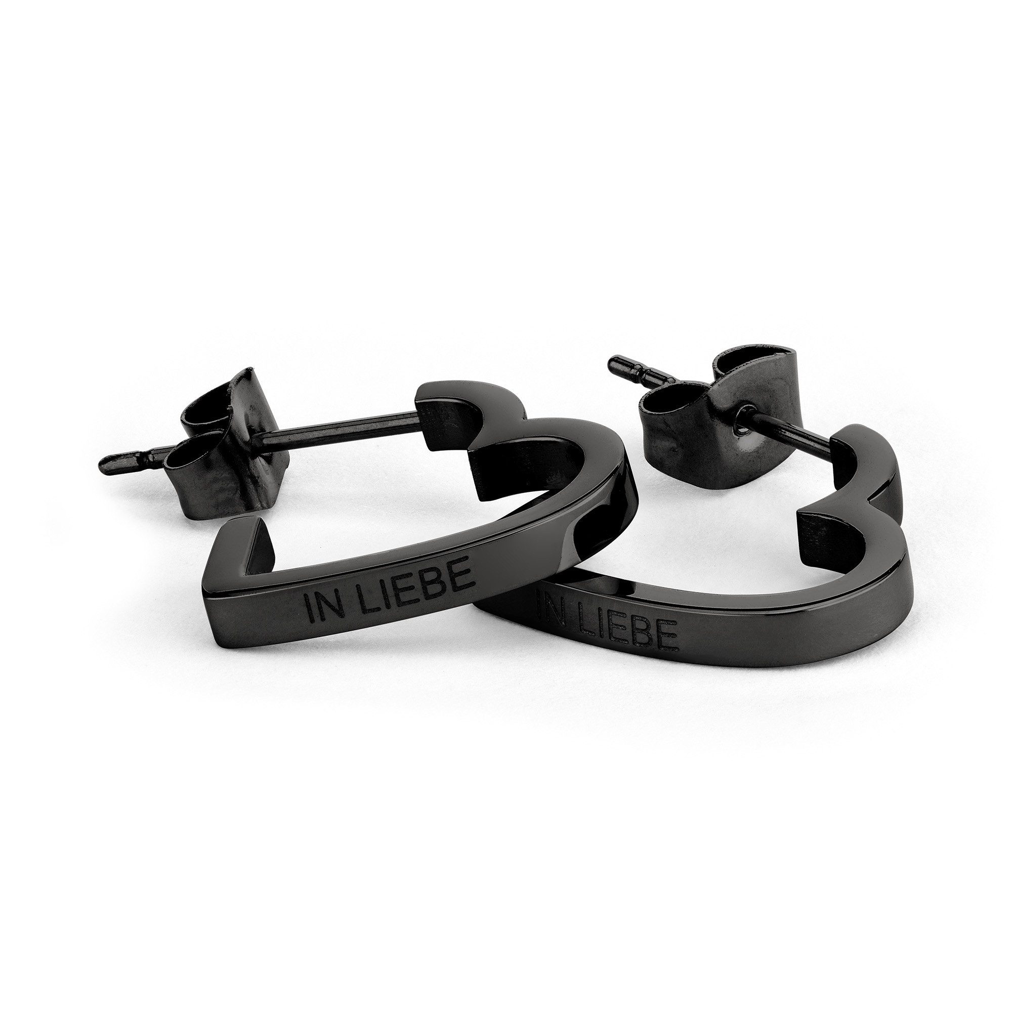 Liebeskind Berlin Paar Ohrstecker Ohrringe Edelstahl – Bild 3 von 3