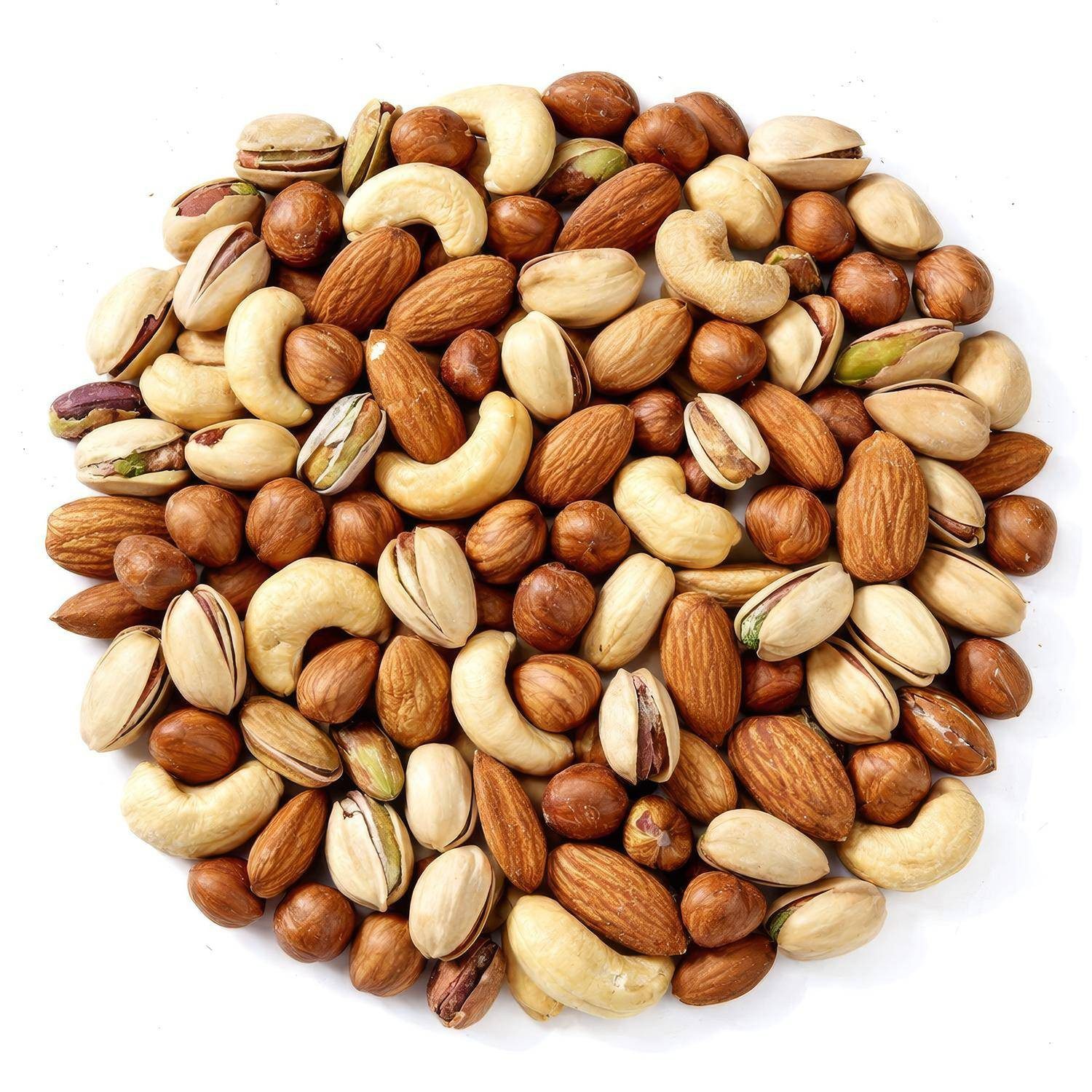 We_Natur Nüsse Premium Nussmix–Pistazien, Mandeln, Haselnüsse & Cashews 800gr, 800 g, Pistazie, Haselnuss, Mandel, Cashew