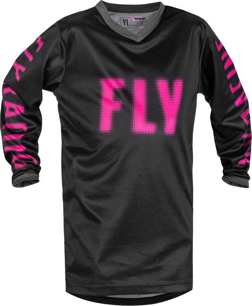 Fly Racing Longsleeve MX-Jersey Youth F-16