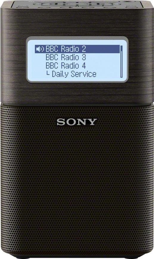 (Digitalradio XDR-V1BTD mit Radio (DAB), Sony FM-Tuner schwarz RDS)