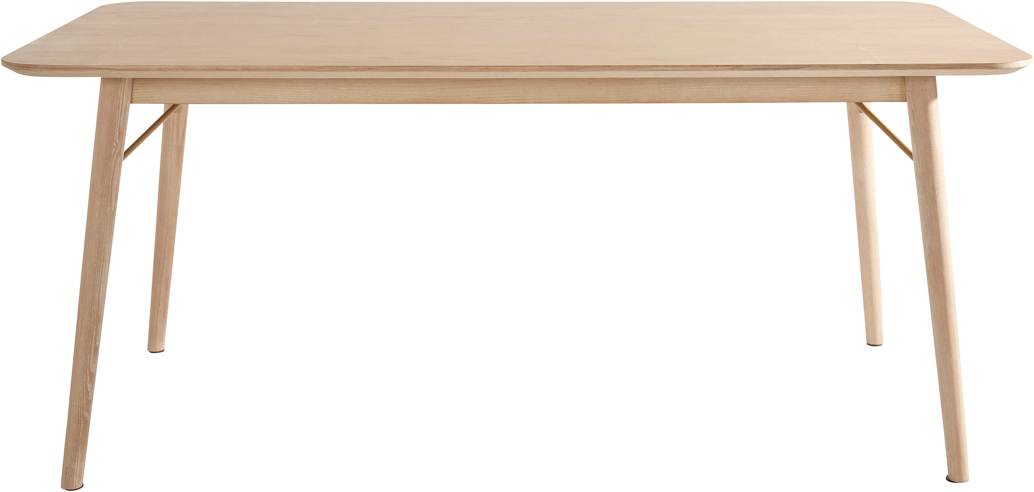 s.Oliver Esstisch Grettje, aus Eschenfurnier, Massivholzbeinen, Breite 180 cm